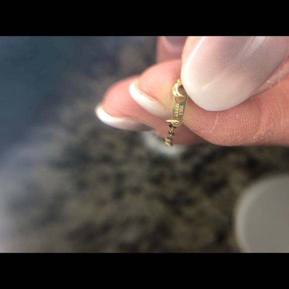 10k yellow gold dainty heart necklace ❤️ - Picture 7 of 11